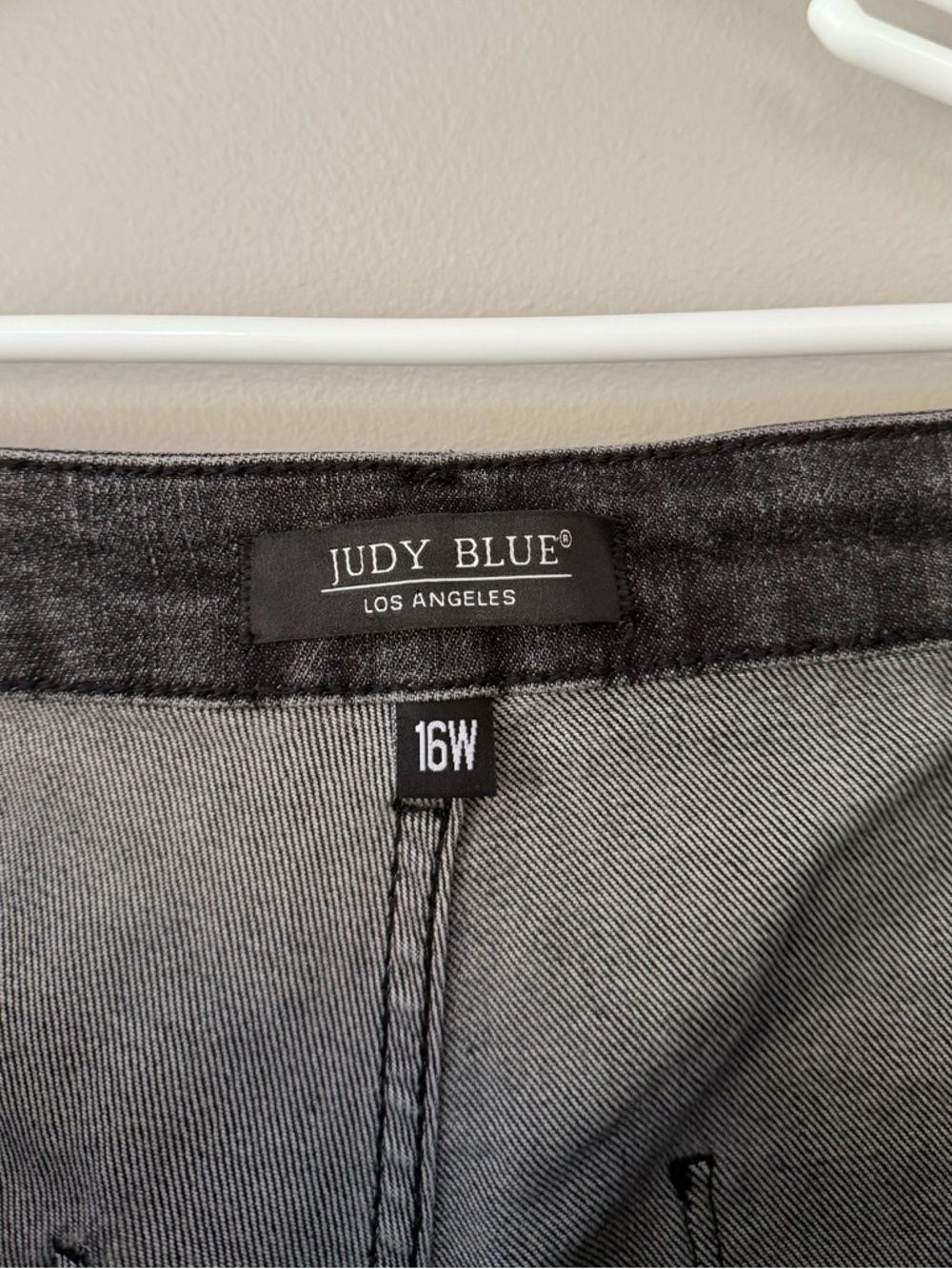 Judy Blue High Rise Wide Leg Crop Jeans - Picture 8 of 9